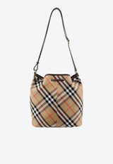 Burberry Vintage Check Bucket Bag Beige 8093869_B9368