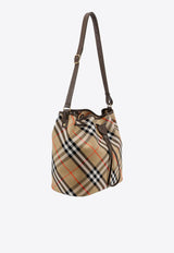 Burberry Vintage Check Bucket Bag Beige 8093869_B9368