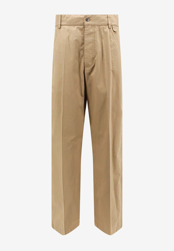 Bottega Veneta Straight-Leg Cargo Pants Beige 784201V4CS0_9281