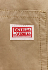 Bottega Veneta Straight-Leg Cargo Pants Beige 784201V4CS0_9281