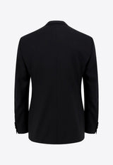 Giorgio Armani Single-Breasted Wool Tuxedo Suit Black 2CGAS01MT00FM_UC99