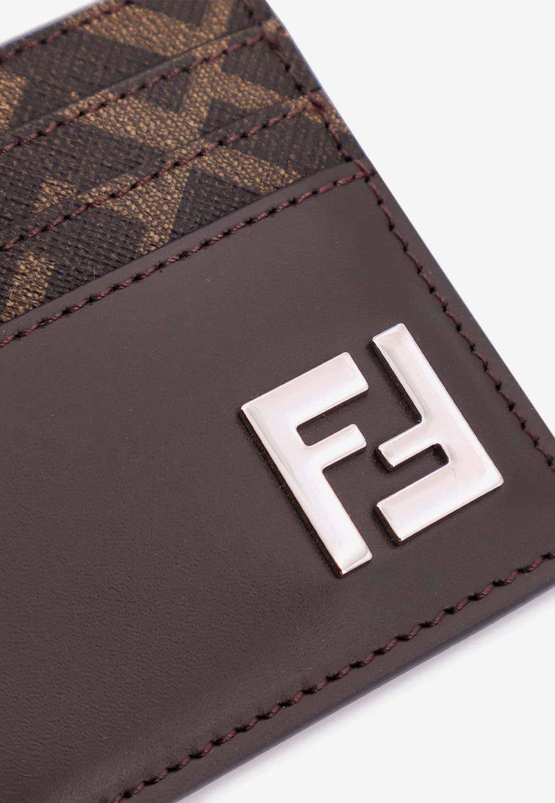 Fendi FF Monogram Cardholder Brown 7M0164AFF2_F1Q1C