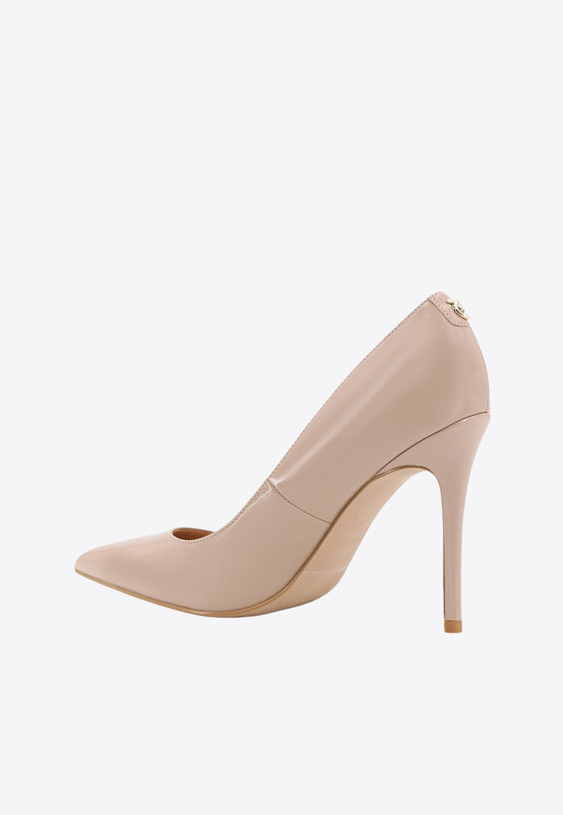 PINKO Juliette 100 Leather Pumps Beige SD0125E002_O66