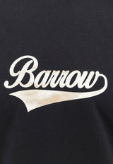 Barrow Bear Logo Crewneck T-shirt Black F4BWUATH073_110