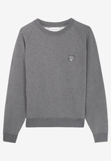 Maison Kitsuné Fox Head Patch Sweatshirt Gray MM00304KM0001_H170