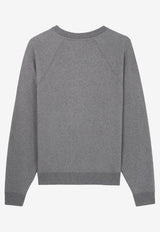 Maison Kitsuné Fox Head Patch Sweatshirt Gray MM00304KM0001_H170