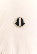 Moncler + Rick Owens Cyclopic Zip-Up Down Jacket White MU02D1C02_041