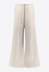 Moncler + Rick Owens Belas Wide-Leg Pants White MU02D2A02_001