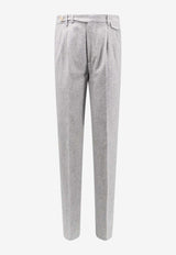 Brunello Cucinelli Tailored Wool Pants Gray M038PE1920_C511