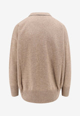 Brunello Cucinelli Cashmere Knit Sweater Beige M12723000_C077