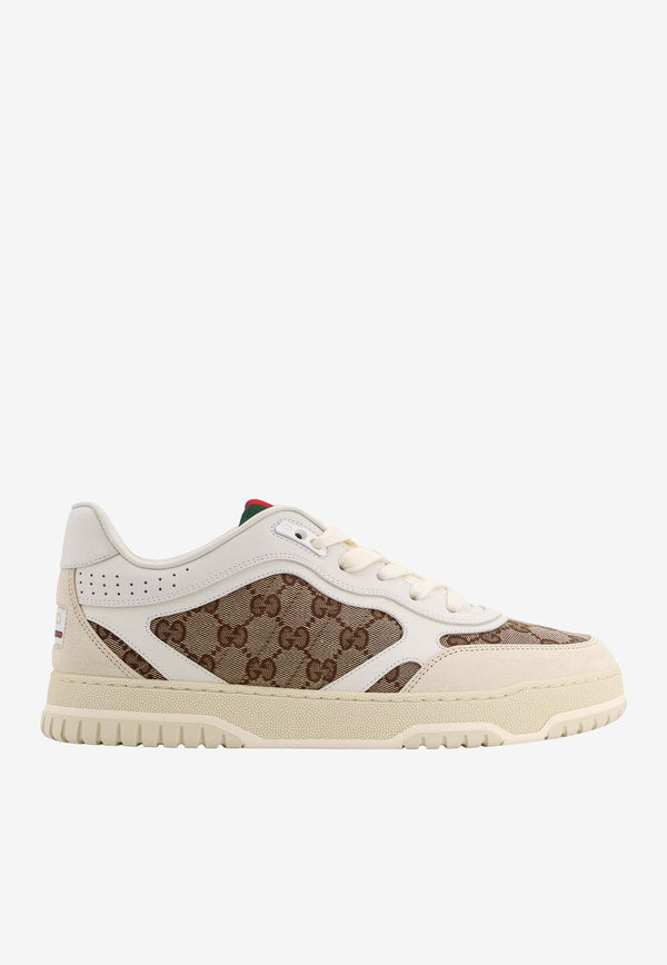 Gucci Re-Web Low-Top Sneakers Beige 787476AADHW_9573