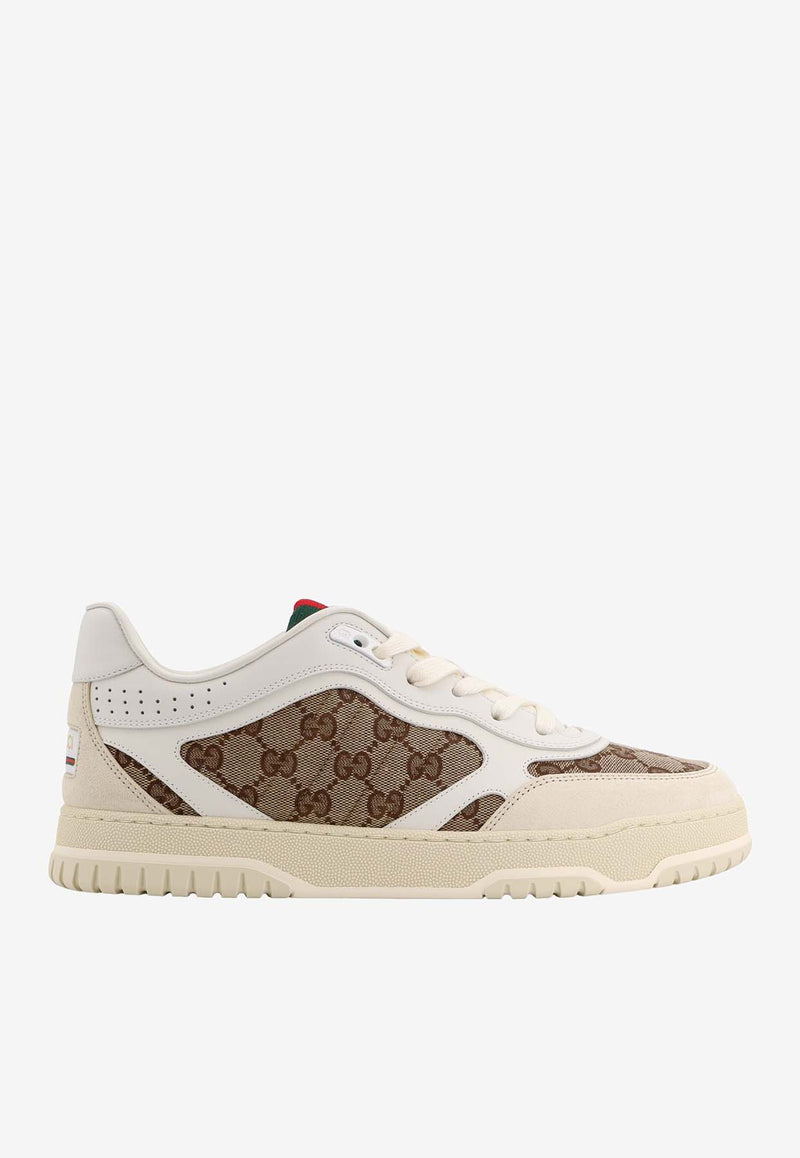 Gucci Re-Web Low-Top Sneakers Beige 787476AADHW_9573