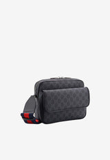 Gucci Small GG Supreme Messenger Bag Black 795479FADJA_1042