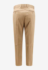 Gucci Web-Stripe Chino Pants Brown 794410ZABPQ_9727