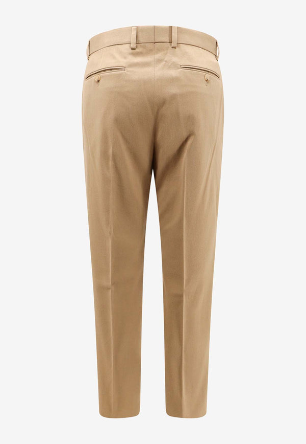 Gucci Web-Stripe Chino Pants Brown 794410ZABPQ_9727