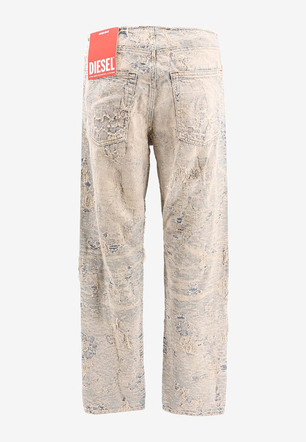 Diesel D-Arker Distressed Denim Pants Blue A16489007Y5_01