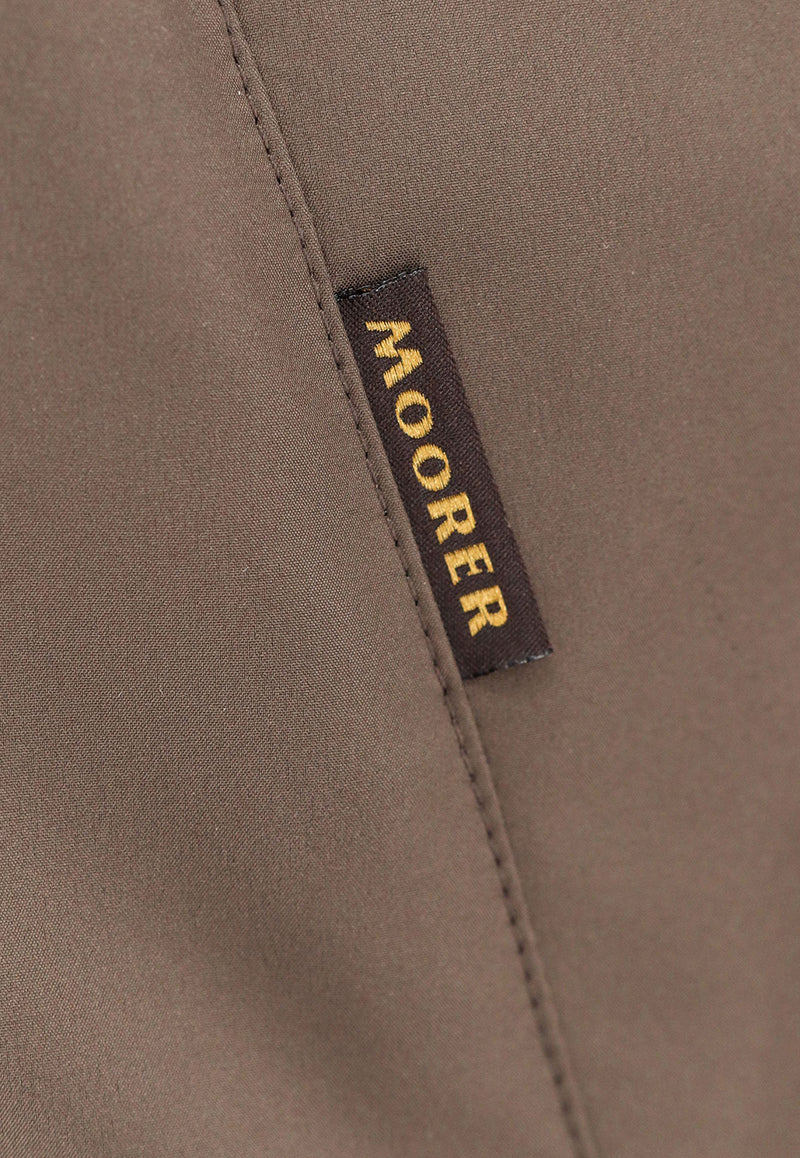 Moorer Bracci Padded Jacket Brown MOUGI100089_U0203