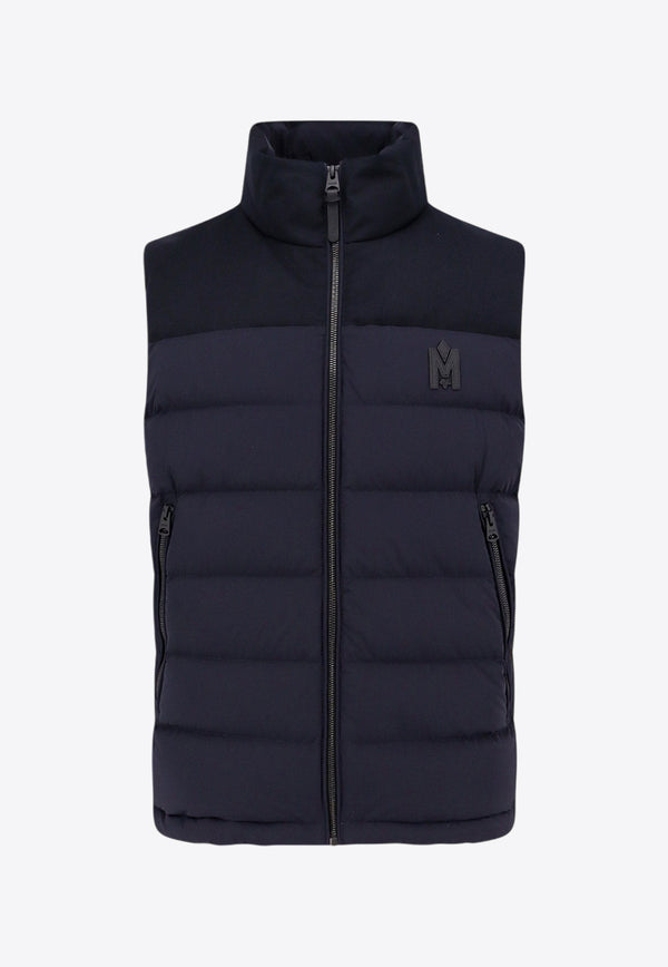 Mackage Bobbie Quilted Vest Blue BOBBIEZ_C0403