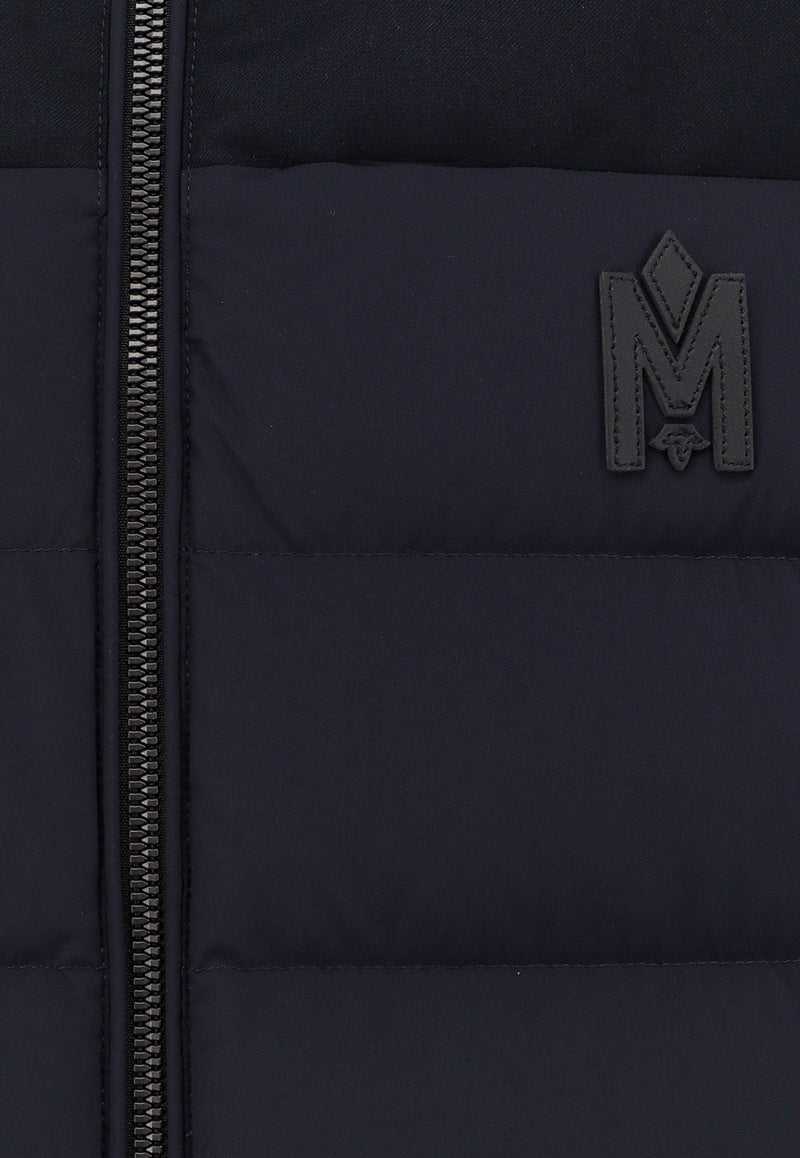 Mackage Bobbie Quilted Vest Blue BOBBIEZ_C0403