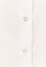 The Row Sisilia Long-Sleeved Shirt White 5652SW2479_OPW