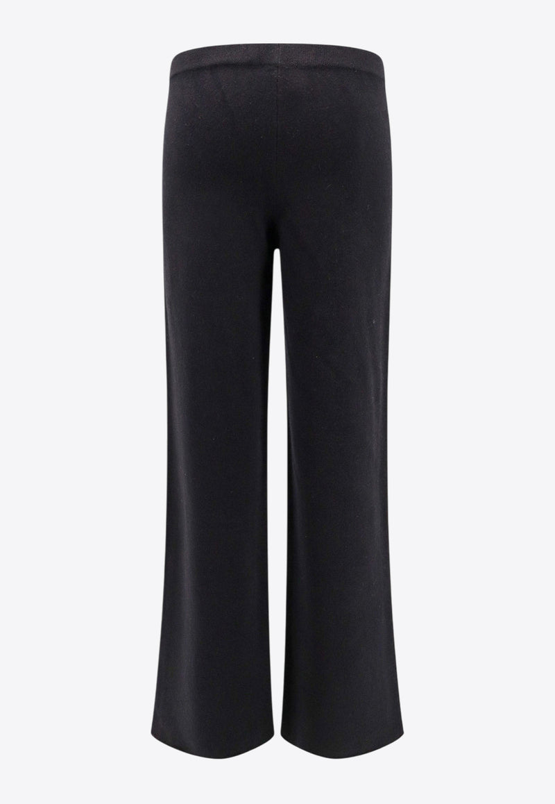 Nude Wool Wide-Leg Pants Black 1101W24463_09