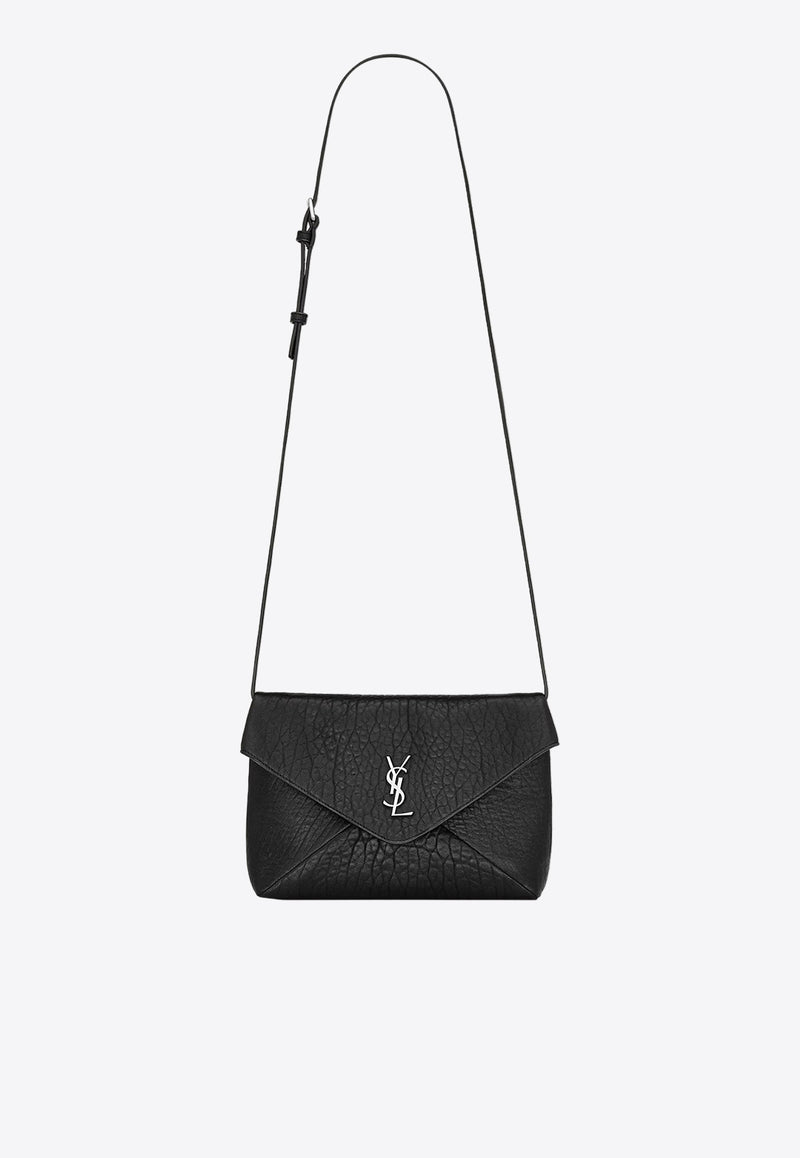 Saint Laurent Cassandra Envelope Messenger Bag Black 801490AACIU_1000