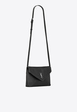 Saint Laurent Cassandra Envelope Messenger Bag Black 801490AACIU_1000