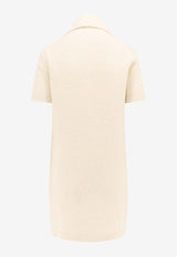 Gucci Wool-Blend Mini Polo Dress White 797895XKD8E_9200