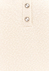 Gucci Wool-Blend Mini Polo Dress White 797895XKD8E_9200