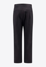 Gucci Flared-Leg Tailored Pants Black 800108ZARRR_1000