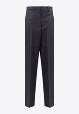 Gucci Tailored Wool Flared Pants Gray 800107ZARRB_1165