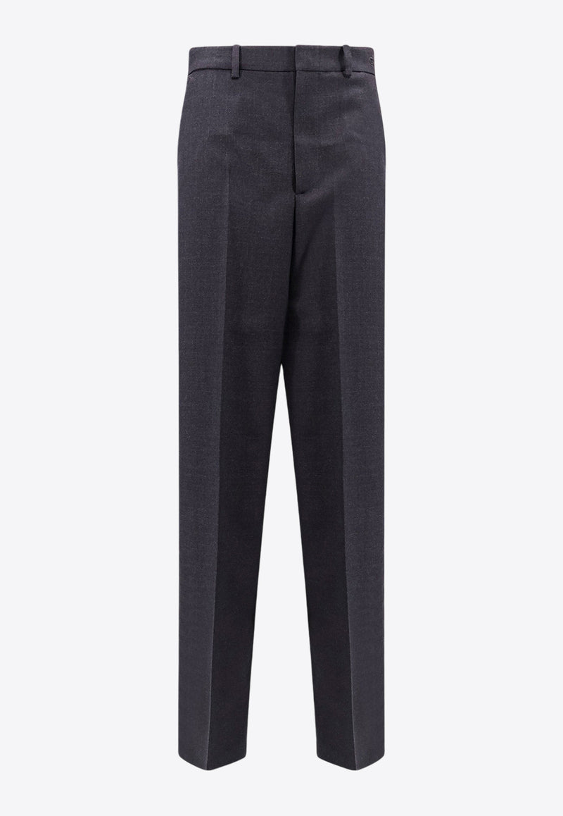 Gucci Tailored Wool Flared Pants Gray 800107ZARRB_1165