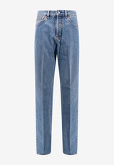 Gucci Logo Patch Straight-Leg Jeans Blue 788822XDCXM_4011