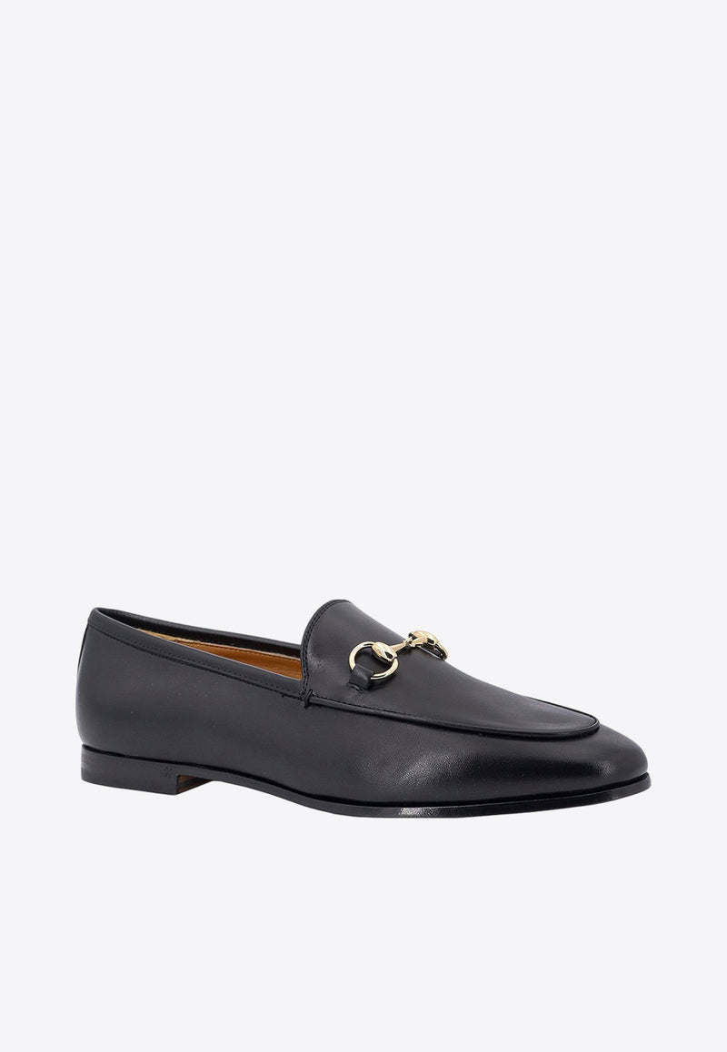 Gucci Jordaan Horsebit Leather Loafers Black 786016AADCW_1000