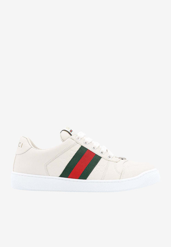 Gucci Screener Low-Top Sneakers White 798854AADU0_9094