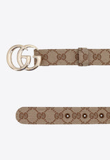 Gucci GG Marmont Buckled Belt Beige 625839KAAAM_9742