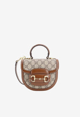 Gucci Mini Horsebit 1955 Top Handle Bag Brown 78138792TCG_8563