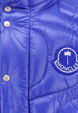 Moncler X Palm Angels Haunani Down Jackets Blue 09L1A00015M4441_758