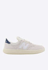 New Balance T500 Suede Low-Top Sneakers Beige CT500NAV_GREY