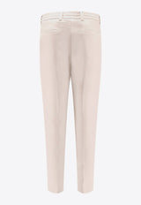 Hugo Boss Cashmere-Blend Straight-Leg Pants Beige 50524816_260