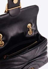 PINKO Mini Love Puff Butterfly Shoulder Bag in Nappa Leather Black 100039A1EX_Z99Q