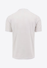 Giorgio Armani Basic Crewneck T-shirt White 8NST62SJP4Z_U090