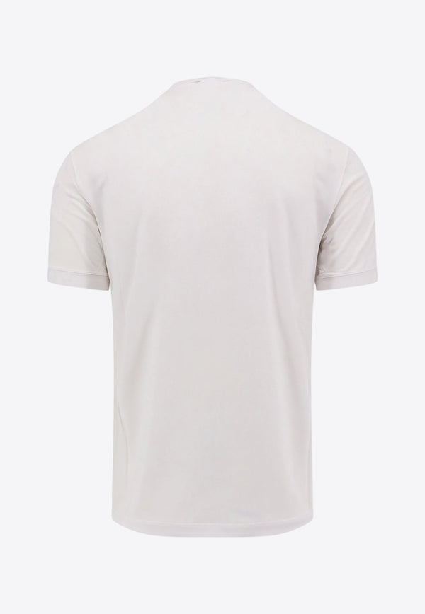 Giorgio Armani Basic Crewneck T-shirt White 8NST62SJP4Z_U090