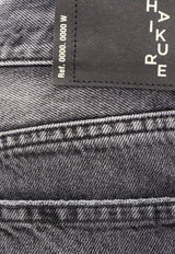 Haikure Korea Spider Faded Jeans Black HEW03185DF119_L0790