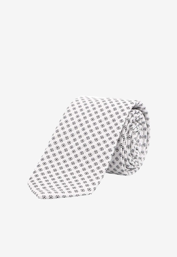 Giorgio Armani Jacquard Silk Tie Gray 3600874F917_00017