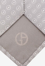 Giorgio Armani Polka Dot Silk Tie Gray 3600874F923_00017