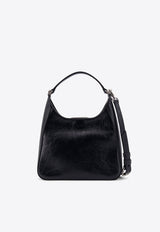 Balenciaga Small BB Soft Leather Hobo Bag Black 8019282ABFJ_1000