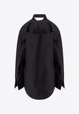 Balenciaga Suspended Mini Shirt Dress Black 809049TNM60_1000