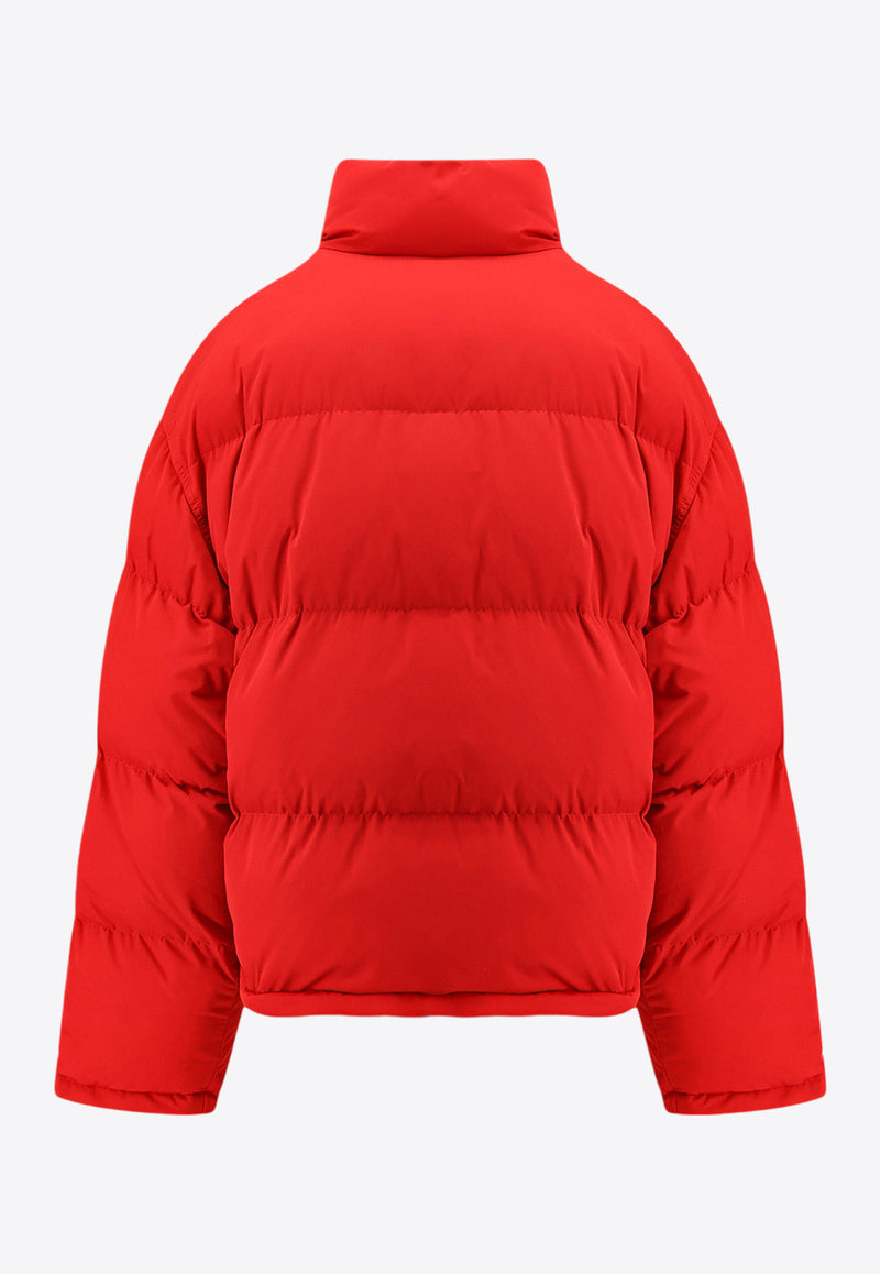 Balenciaga Reversible Padded Jacket Red 808794TRO18_6400