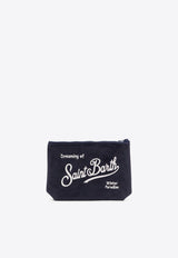 Aline Logo-Embroidered Pouch Bag MC2 Saint Barth ALI000200356G_61